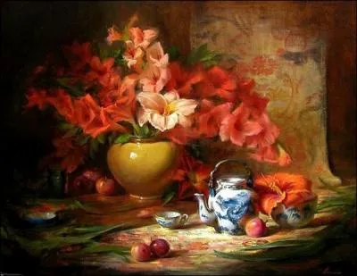 Somptueusement peints, et clatants, pour notre bonheur.