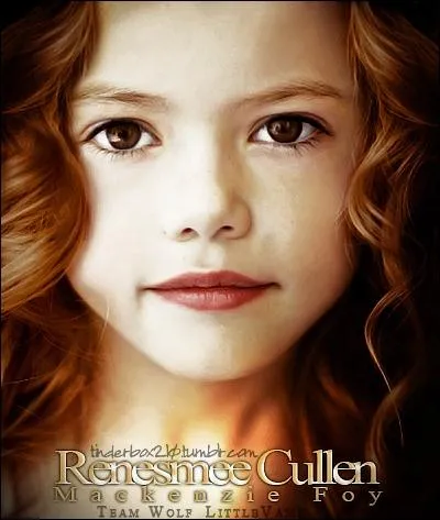 Pourquoi les Cullen montrent-ils Renesme  leurs amis dans  Twilight 4 - Part 2  ?