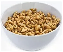 Ces grains de bl souffls au caramel sont reprsents par une grenouille. Ce sont...