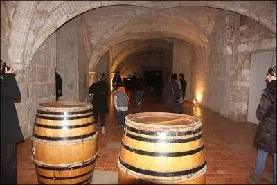 Quel fabricant a ses chais dans les restes du chteau des Valois  Cognac ?