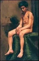 Qui a peint Garon bohmien nu ?