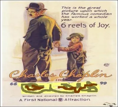 Dans quel film Charlie Chaplin joue-t-il le rle du vitrier ? Qui est l'enfant ?