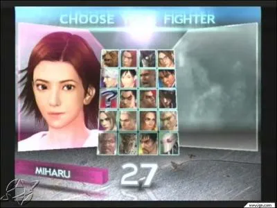 Avec quel personnage est Miharu ?