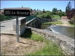 De quelle rivire la Grosne est-elle un affluent ?