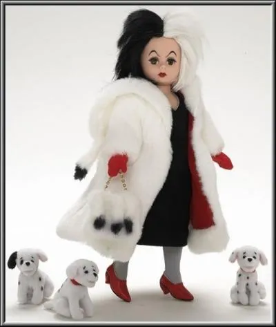 Cette amusante poupe est un personnage de littrature et de cinma, trs connue pour son got pour le noir et blanc. C'est ?