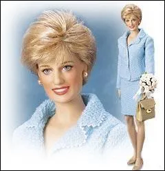 Cette poupe de collection, en tailleur pastel, reprsente ?