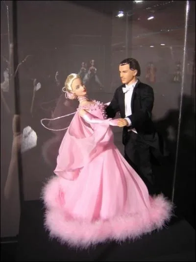 Ce couple de poupes Barbie reprsente un couple clbre, lequel ?