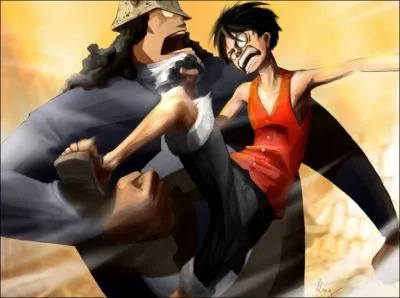 Quels sont les seuls personnages dans cette liste  avoir dj battu voire vaincu Luffy dans un combat ?