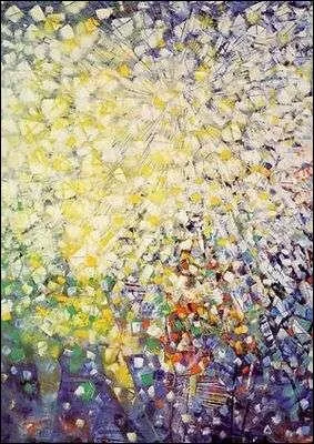 Est-ce Kandinsky qui a peint Petite fille chassant les papillons ?