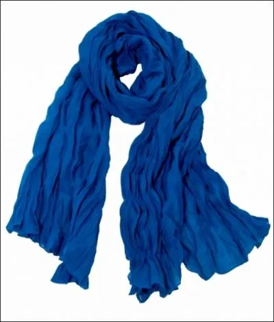 De quelle couleur est ce foulard ?