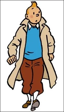 De quelle couleur est le chien de Tintin ? Il est. .