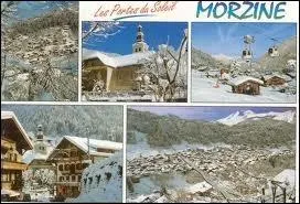 La population de Morzine porte le nom de ...