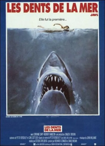 Dans  Les dents de la mer  en 1975, quel acteur incarne le chef de la police d'Amity : Martin Brody ?