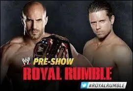 Pré Show, United Stades Championship, Antonio Cesaro VS The Miz, qui gagne ?