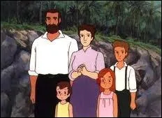 A la suite d'une tempte, je me retrouve naufrage sur une le dserte avec toute ma famille.