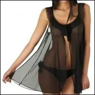 Quel est ce vtement fminin d'intrieur sduisant ?