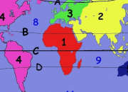 Quiz Gographie (niveau 6me)