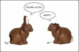 Tu as mal où ? hein ? quoi ? Comment ? (que dire de ce lapin ? )