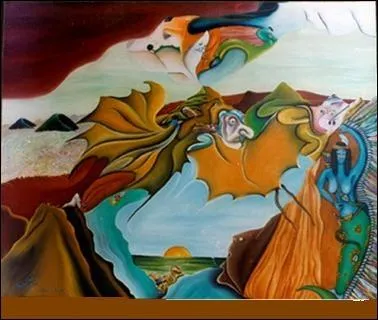 - son atmosphre de (... ), d'attente et d'(... ).