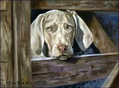 Orthographe : Point de personnages. - Silence, puis un (... ) triste, étouffé.