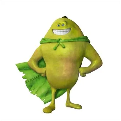 Qui est ce drle de petit fruit, ce brave super hros ?