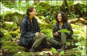 Quand Katniss est victime des abeilles tueuses, qui la trouve vanouit et prend soin d'elle ?
