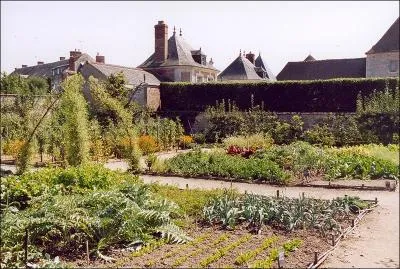 A quelle priode de l'histoire correspond ce type de jardin potager conu en plates-bandes ?