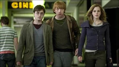 O Harry, Ron et Hermione dclenchent-ils le charme du Cridurut ?