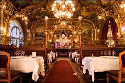 Quel est ce restaurant  palace  de la gare de Lyon ? Inaugur en 1901 par Emile Loubet, il est dcor d'une trentaine de tableaux de Matres reprsentants des villes et des lieux du sud de la France.