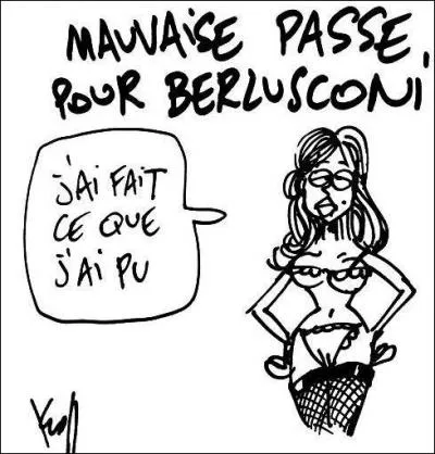 Dans son pays, ds qu'il voit une jolie fille, c'est plus fort que lui, il faut qu'il lui propose ... la botte !