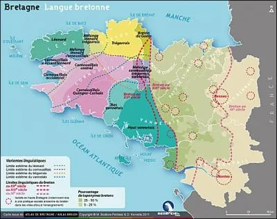 [Langues] Comment appelle-t-on le dialecte franais parl en Bretagne ? (une seule rponse vraie)