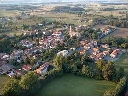 L'image reprsente Lavelanet vue du ciel. O localisez-vous la ville natale de Fabien Barthez ?
