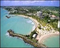 O se trouve la ville du Gosier, dont le nom est tir du plican (grand-gosier) ?