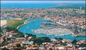 Voici une vue arienne de Saint-Gilles-Croix-de-Vie. Quel est son dpartement ?