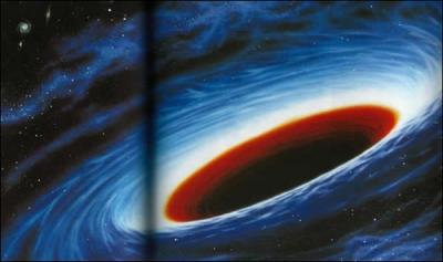 Dans un trou noir, quelle est la zone de non-retour ?