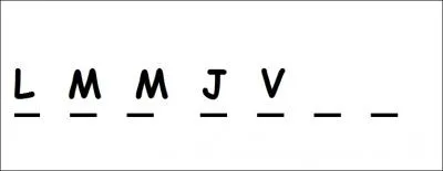 Compltez cette suite logique :