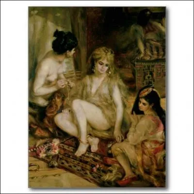 Qui a peint Interieur d'un harem  Montmartre ?