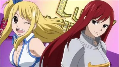 Erza et Lucy sont des rivales.