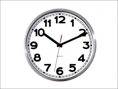 Quelle heure est-il sur cette image ?