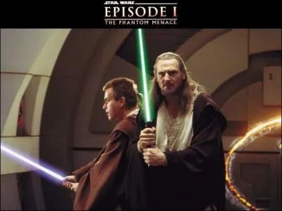 Qui accueille Qui-Gon Jinn et Obi-Wan Kenobi dans le blocus Sparatiste de Naboo ?
