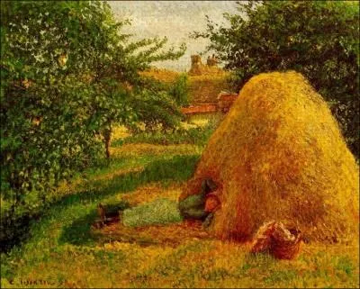 Qui a peint cette sieste dans les champs ? (CLIQUEZ sur l'image pour l'agrandir. )