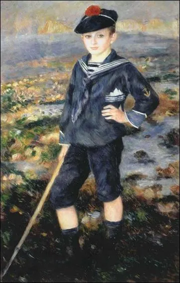 Qui a peint Jeune garon sur la plage de Yport ?