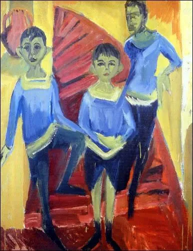 Qui a peint Trois garons en bleu ?