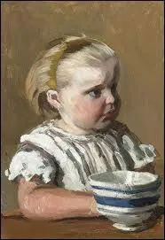 Qui a peint L'enfant  la tasse ?