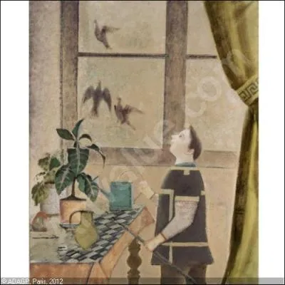 Qui a peint L'enfant au pigeon ?