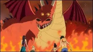 Comment s'appelle l'le o Luffy bat un dragon ?