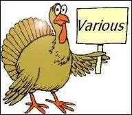 Pourquoi Various a-t-il t chang en spatchoune ?