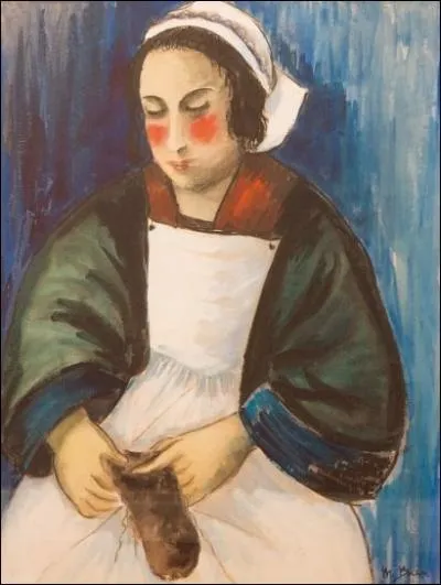 Qui a peint Femme au tablier blanc ?