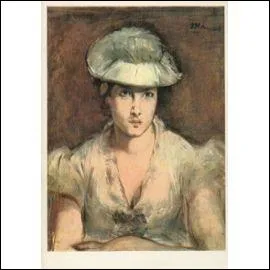 Qui a peint Jeune fille en blanc ?