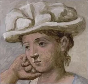Qui a peint Femme au chapeau blanc ?